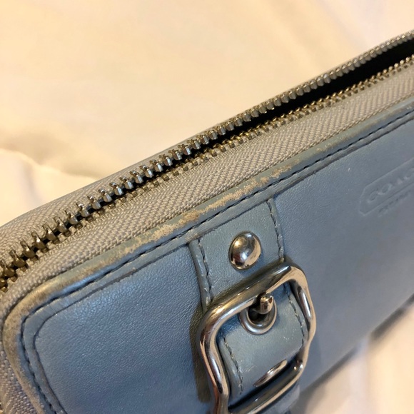 Blue coach wallet - Picture 2 of 5